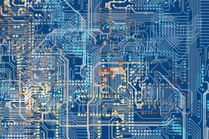 Colorful Circuit Board